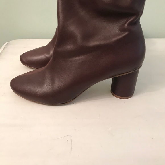 Nanette Lenore burgundy leather boots - Picture 5 of 12